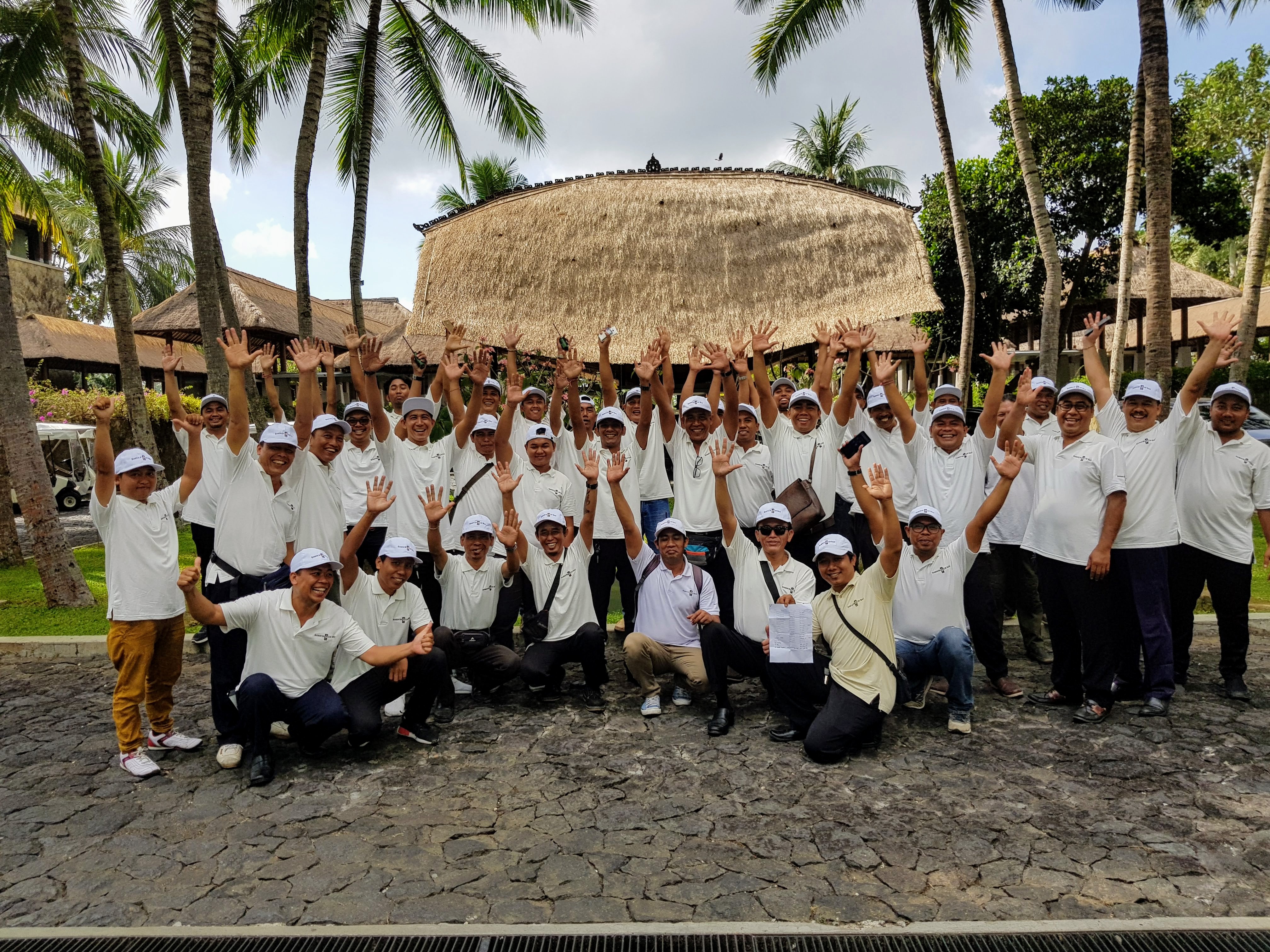 Essence of Bali Staff in working mode 